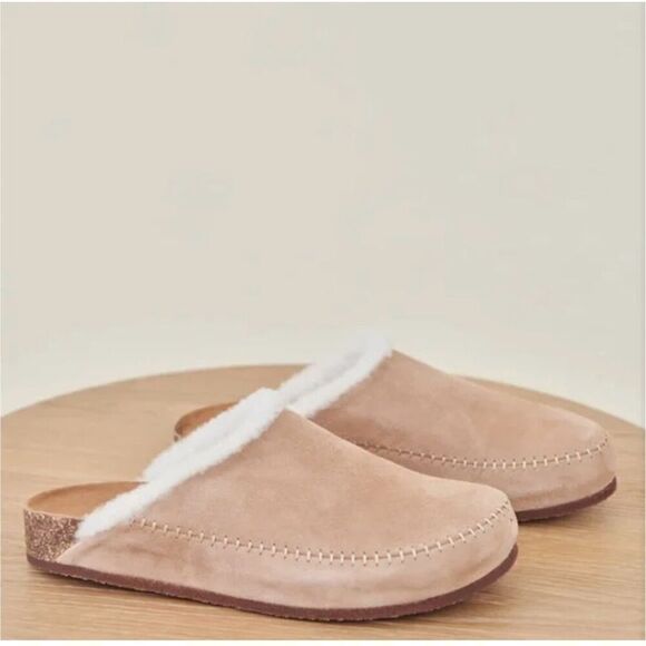 Jenni Kayne Shearling Mules - Picture 1 of 9